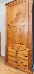 solid wood wardrobe [ can deliver ]