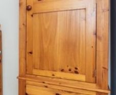 solid wood wardrobe [ can deliver ]