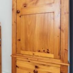 solid wood wardrobe [ can deliver ]