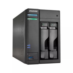 Asustor As6302t 2-bay Nas Celeron Dual-core 2gb
