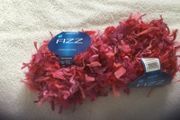 Sirdar fizz yarn red pink