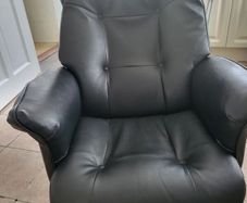 leather swivel chairs
