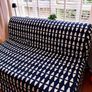 IKEA 2-Seat Sofa-Bed (Black & White Geometric) Image 2