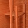 Garden Storage Shed 71x60x213 cm Wood Image 4