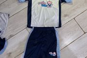 Rugby tots jersey and shorts kit 6-7
