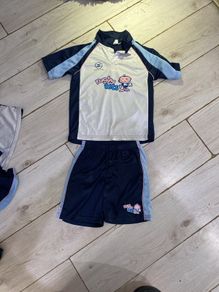 Rugby tots jersey and shorts kit 6-7