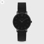 Brand new CLUSE watch, black and grey, with pouch Image 4
