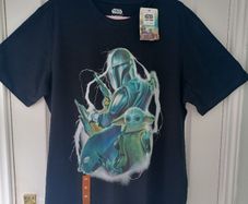 New Mens Mandalorian Tshirt Size XL