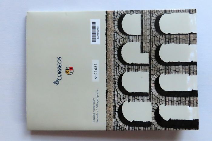 Spain 2016 2 euro coincard - Segovia Aqueduct - Sealed with Stamps