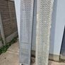 Two galvanised steel scaffolding planks Image 5