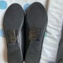 girls black pumps - as new (worn once) Image 2