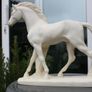 Vintage Greek Alabaster Statue Sculpture Art Figure 10 Inch x 9 Inch Tall Made in Greece Image 2