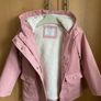Girls Waterproof Pink Jacket - see 3 pics Image 2