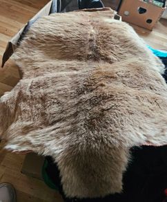 Deer/Elk Hide Style Wall Hanging