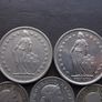 A Lot of 9 coins from Switzerland (1883-1981) Image 2