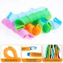 Brand New Unnosin 40 Pieces 30 cm Manual Hair Curlers Spiral Curls, DIY Hair Curlers Overnight No Heat with 2 Sets Styling Hooks, Hair Curlers Rollers Hair Styling Tools for Women Image 4