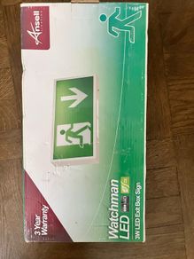Fire escape sign