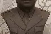 Wedgwood President Eisennhower basalt bust