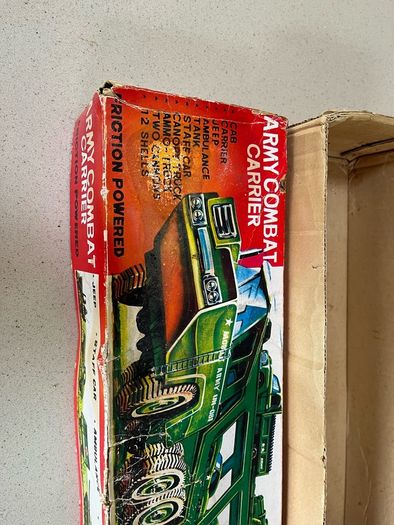 Tin Toy Nomura Army Combat Carrier