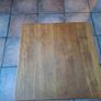 Solid Oak coffee/lamp table Image 4