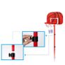 Kids Adjustable Portable Set Basketball Stand with Net and Ball Outdoor Indoor Adjustable Sport Game Image 4
