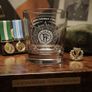 Irish Defence Forces Veteran Laser Engraved Whiskey Glass Image 2