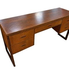 Mid century teak desk