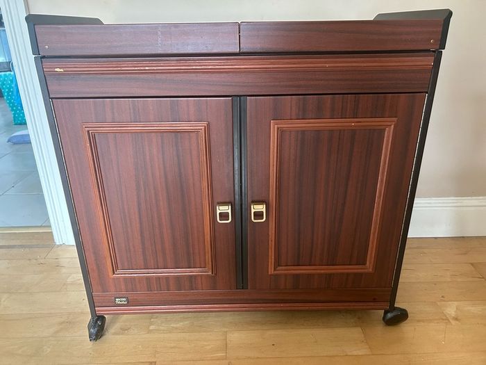 EKCO hostess trolley