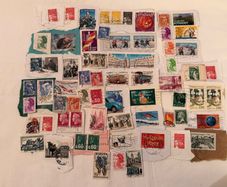 French stamp collection ( French Franc and Euros)