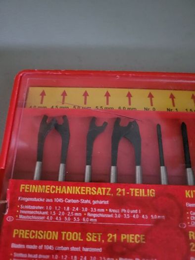 precision tool set