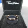 Thomas Sabo 925 Silver "Love Always" Cuff Bangle Bracelet Image 2