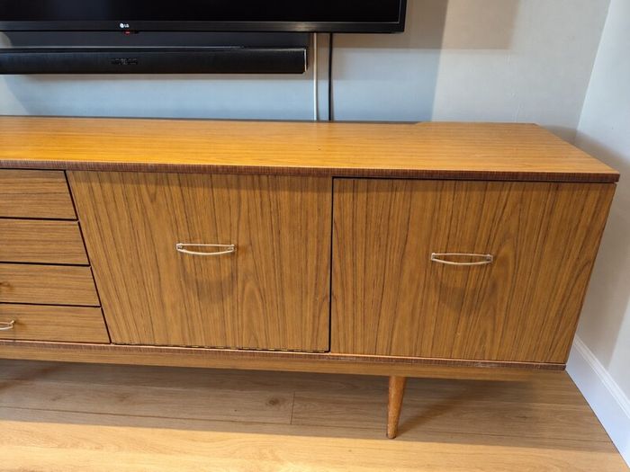 Vintage Mid Century Melamine Sideboard - Make an offer