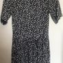 Pretty Little Thing Black Dalmatian Print Short Sleeve Smock Dress size 8 New with tags Image 3