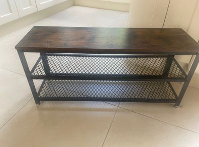 Shoe storage bench