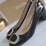 MICHAEL KORS Pauline black patent pumps Sz 7UK - Rrp 160 (New) Image 10