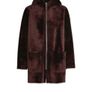 Sandro shearling reversible coat Size 1 UK 8 10 Image 3
