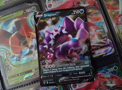 Drapion V ! Ultra Rare ! from Vivid Voltage Set ! 2020 ! Pokemon Card !
