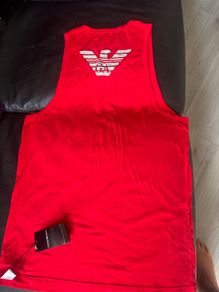 EMPORIO Armani mens vest gym muscle top BNWT
