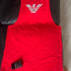 EMPORIO Armani mens vest gym muscle top BNWT