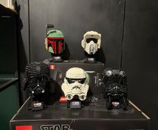 Lego Star Wars Helmets