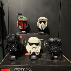 Lego Star Wars Helmets