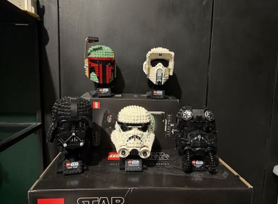 Lego Star Wars Helmets