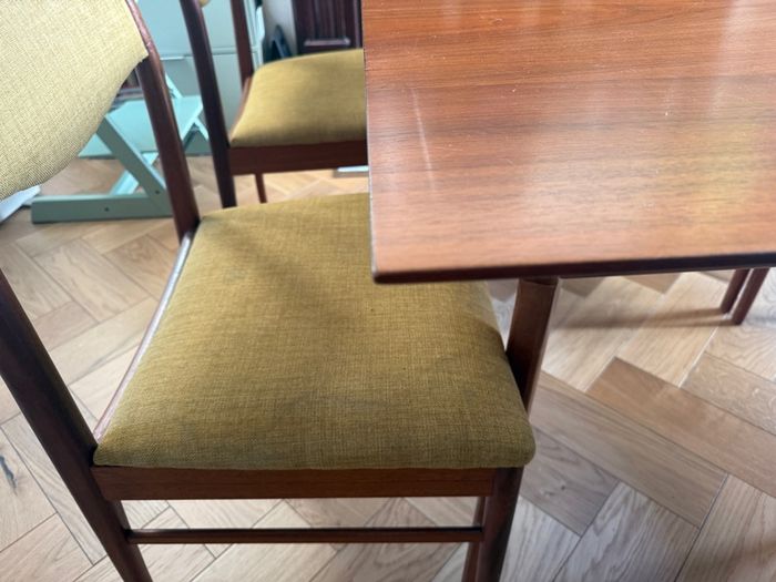 West Elm extendable dining table - mid-century