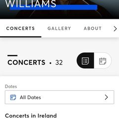 Robbie Williams Pitch Front Tues 6/7/27