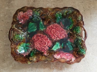 19th Century Majolica serving plate