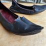 1800s child's leather shoes Image 4