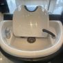 Super luxurious leather quilted massage back basins Image 5