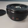 Panasonic LUMIX H-H020AE-K 20 mm M43 Used Image 2