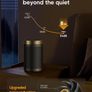 Dreo Electric Heater, 1500W Energy Efficient Space Room Heater, Upgrade Remote Portable Ceramic Fan Heaters, Thermostat, 3 Modes 12H Timer, Overheat & Tip Over Protection, for Bedroom, Atom 316, Gold Image 7
