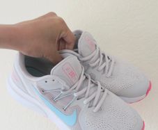 Nike Zoom Span 3 Running Trainers Pink/Grey Size US 9 / UK 6.5 / EU 40.5 / 26 cm
